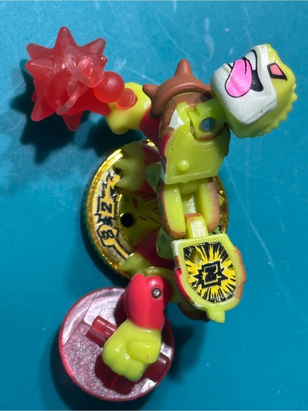 Flyswat Akedo ULTRA-RARE Ultimate Arcade Warriors action figure glow in dark